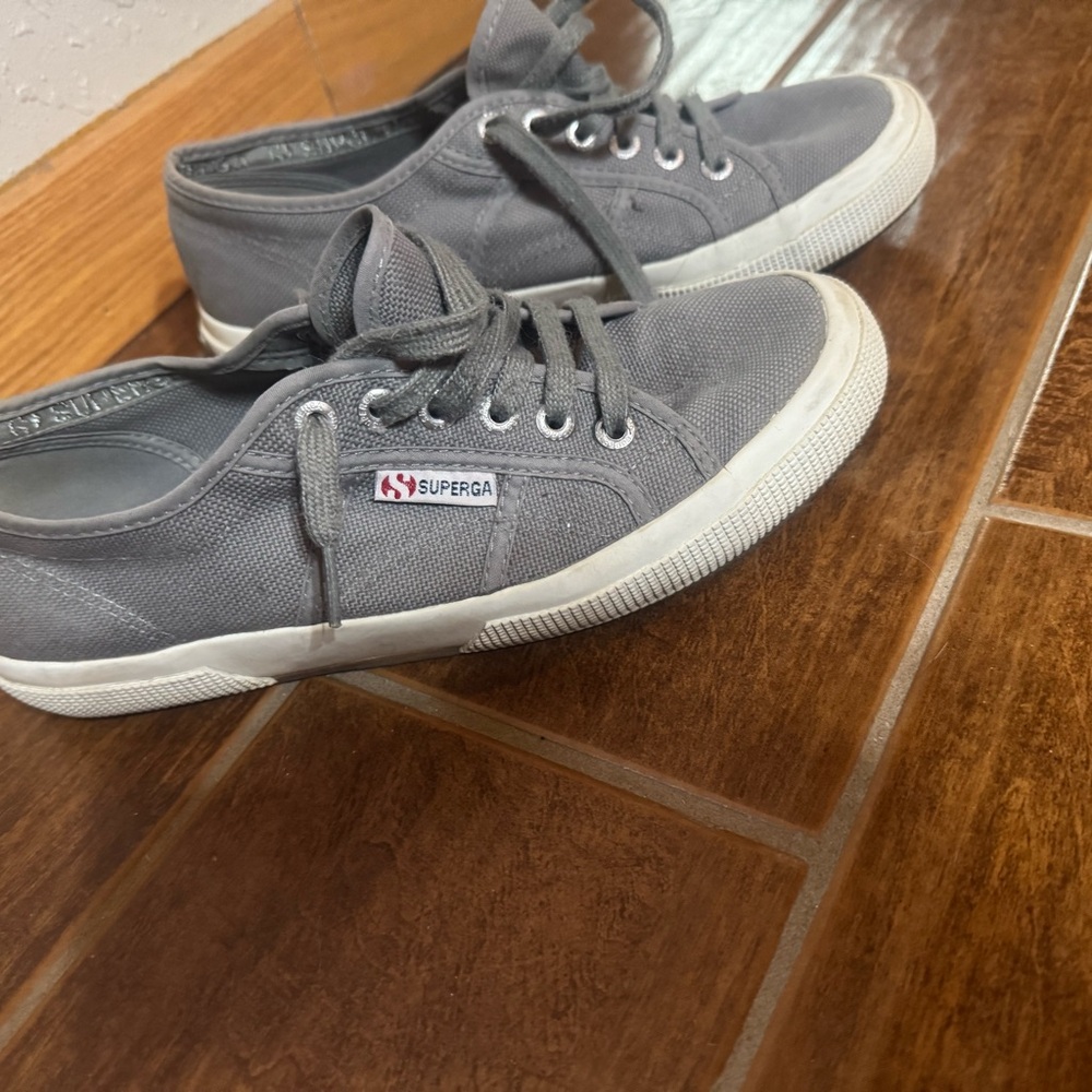 Superga Classic Gray Sneakers